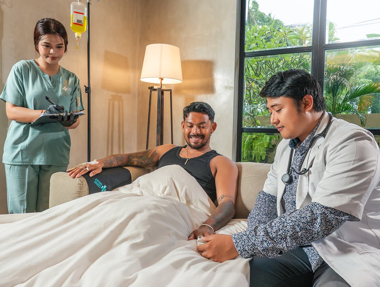 Hero Image — Doctor at Villa